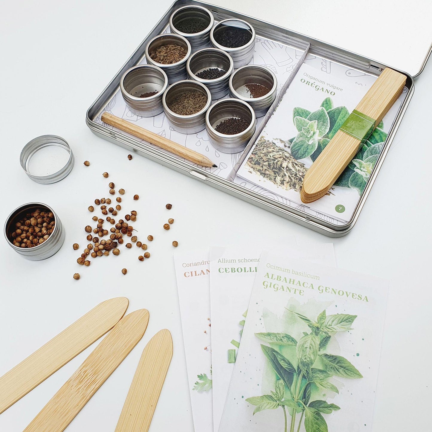 Mi jardín de los aromas Colección de semillas aromáticas