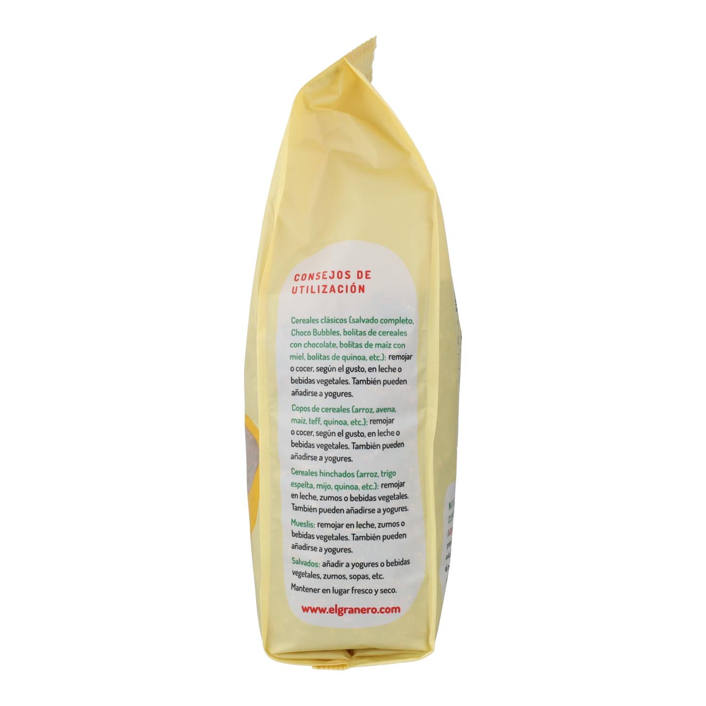 Puffreis mit Agave und Kakao El Granero, 300 g