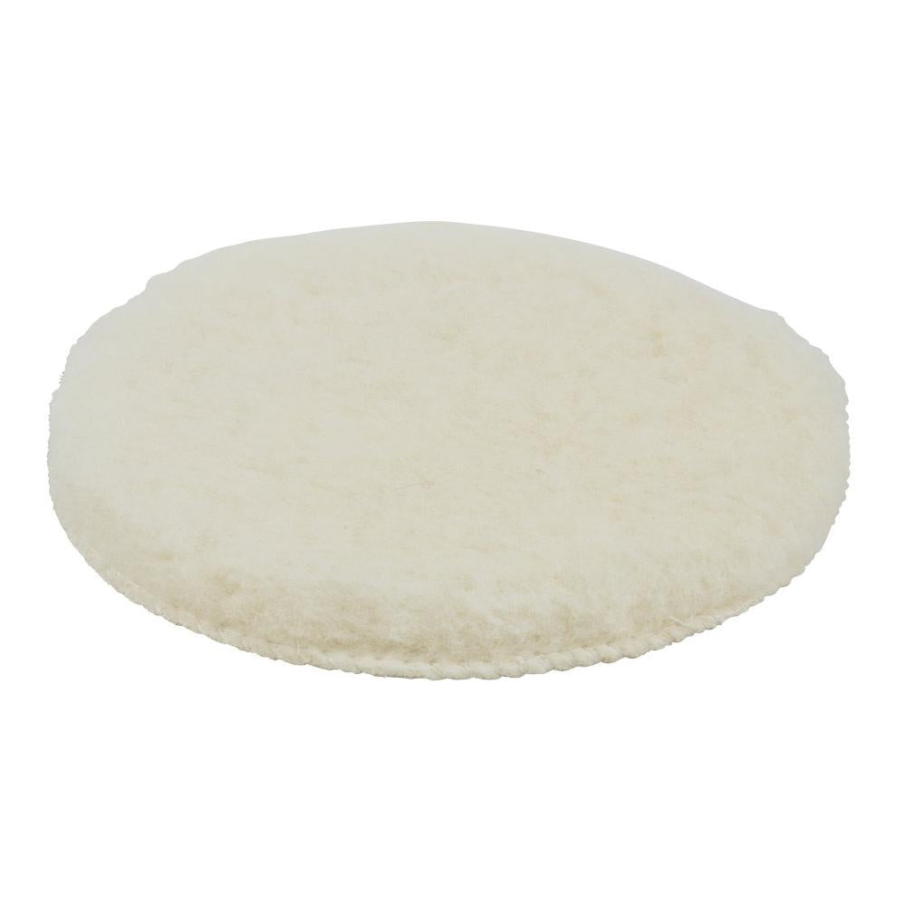 1 chapeau de polissage en laine d'agneau adhésif, Ø 150 mm.