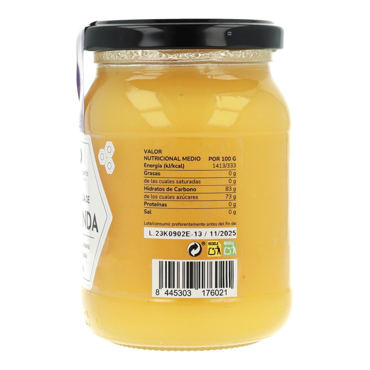 Raw Lavender Honey Planeta Huerto 500 g
