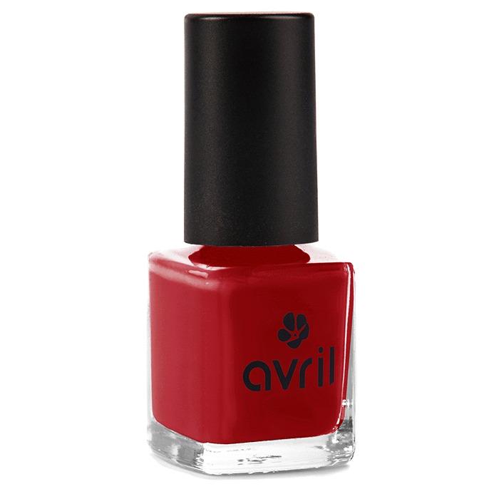Vernis à ongles rouge passion Avril 7 ml