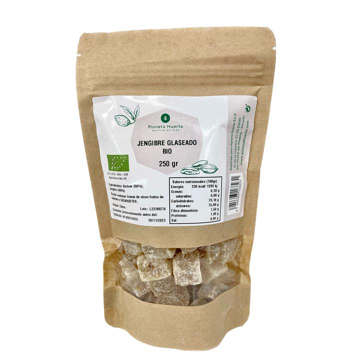 Gingembre cristallisé ECO Planeta Huerto 250 g