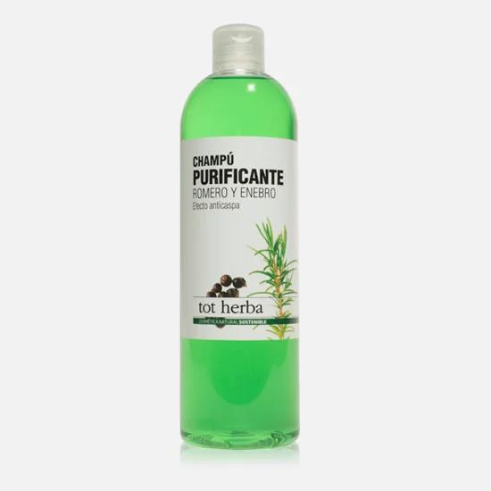 Renande schampo med rosmarin och enbär Tot Herba 500 ml