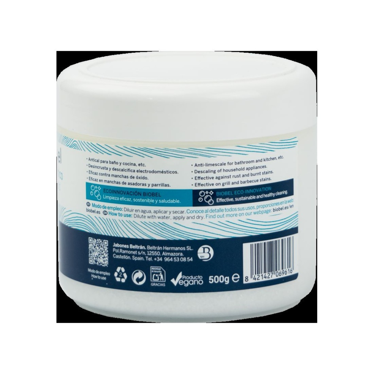 Acide citrique Biobel 500 g