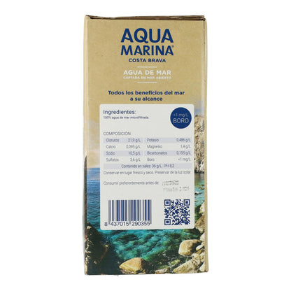 Acqua di mare ipertonica B&B Aquamarina 3 L.