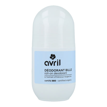 Organiczny dezodorant w kulce, Avril, 50 ml