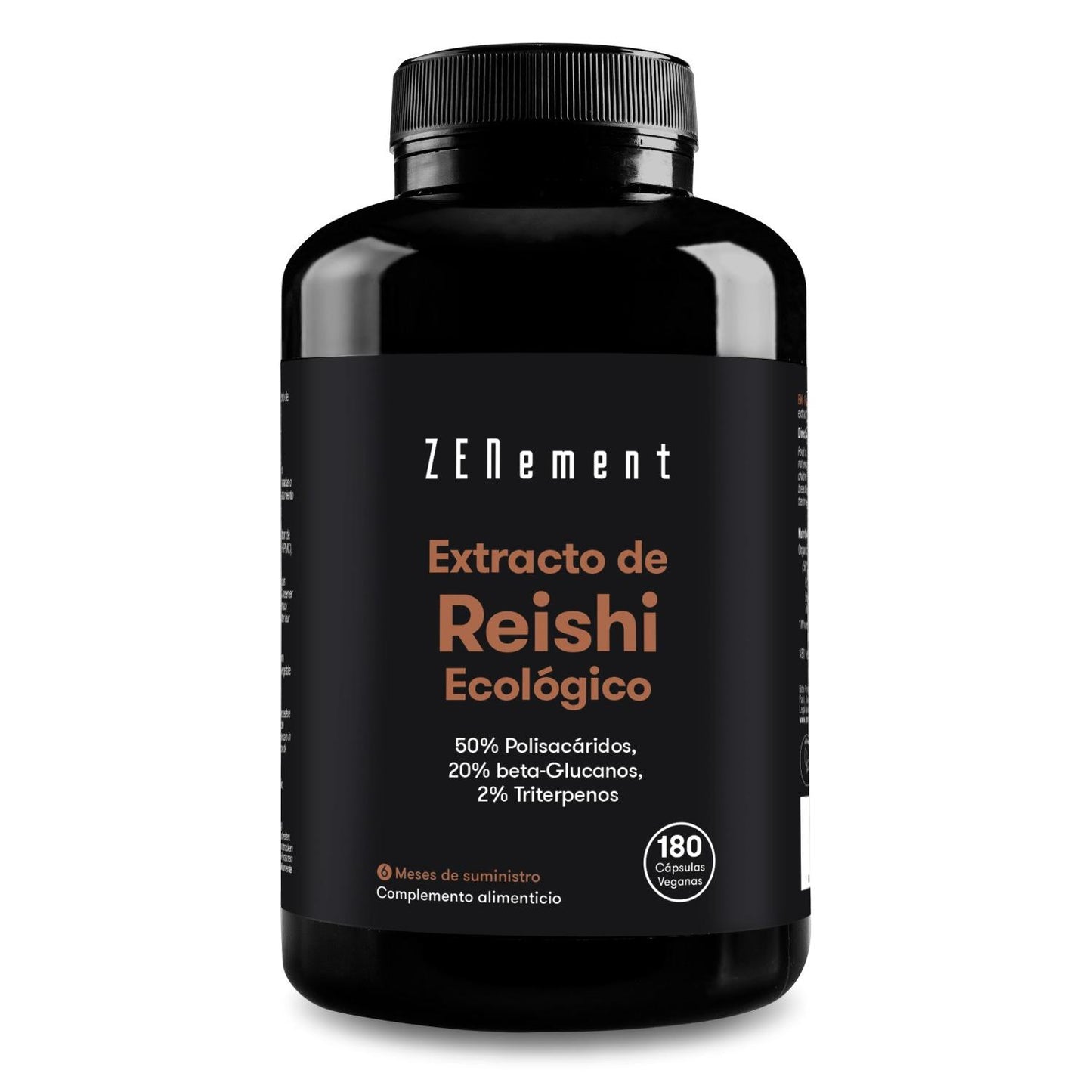 Organic Reishi Extract 12000 mg Zenement, 180 tablets