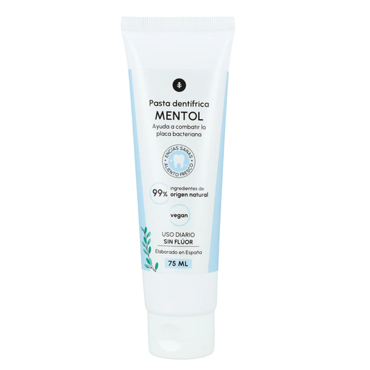 Toothpaste without fluoride Menthol Planeta Huerto 75 ml