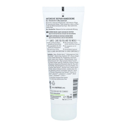 Intensiv reparierende Handcreme SOS-Pflege, Sante 75 ml