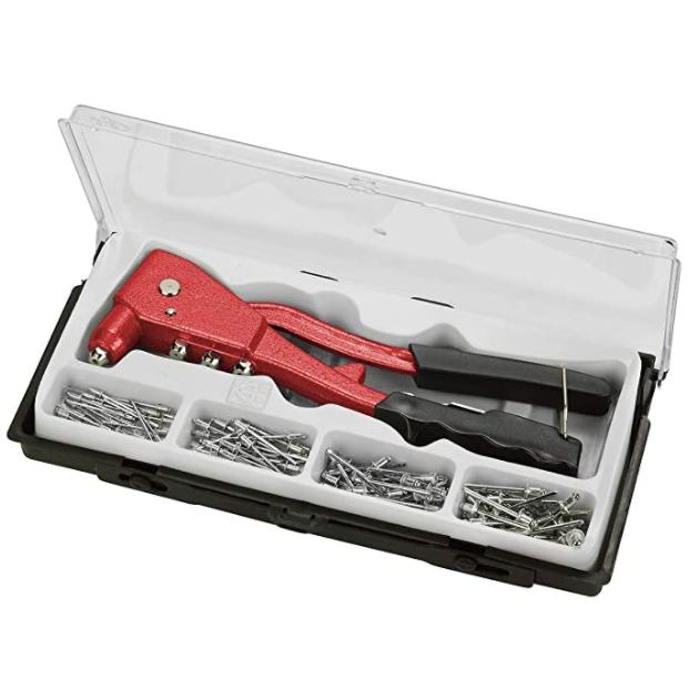 Rivet set with 100 rivets, KX