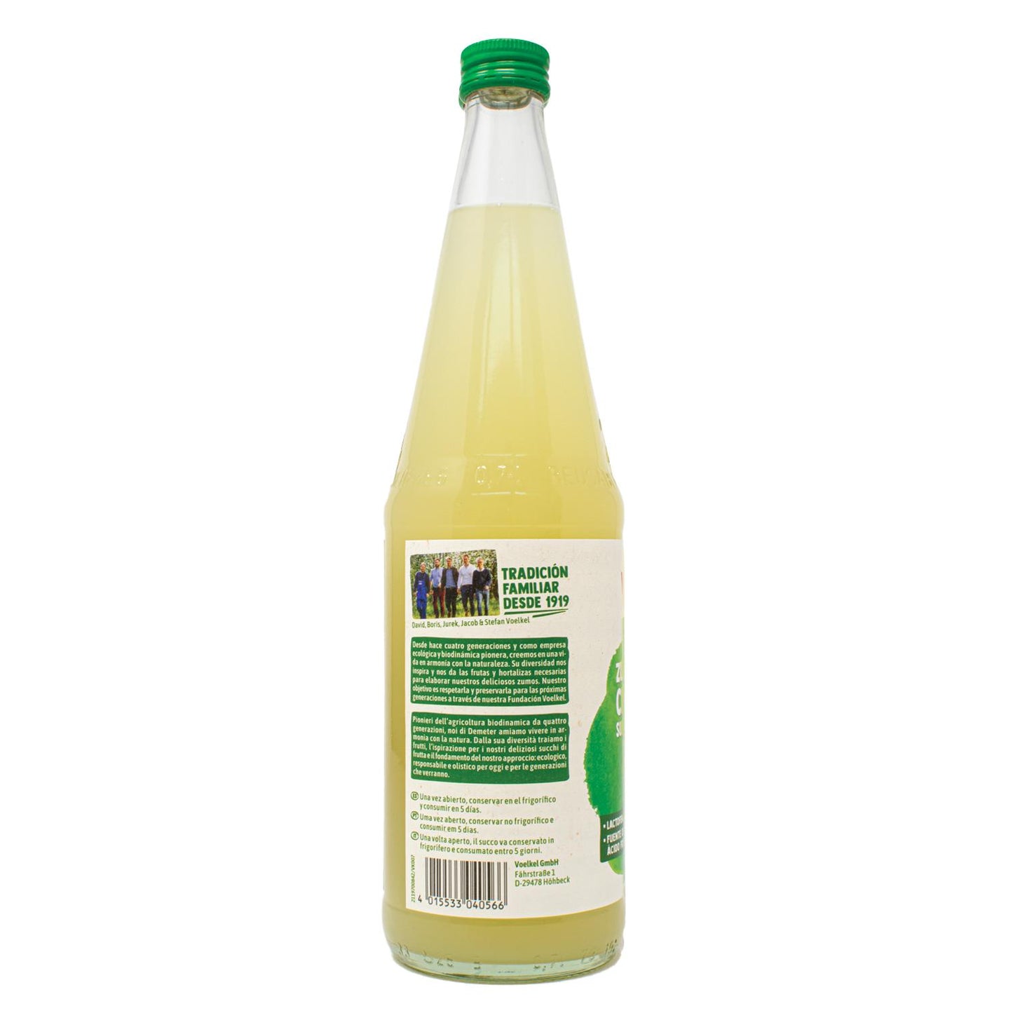 Lactofermenteerde zuurkool sap Voelkel 700 ml