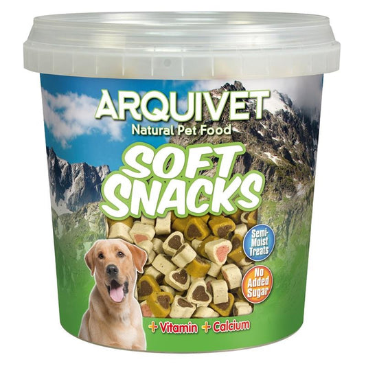 Arquivet Soft Snacks Hearts Mix 800 g Natural dog snack