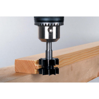 Wolfcraft 3259000 – 1 Doppelkeilfräser Ø 30 x 22 mm