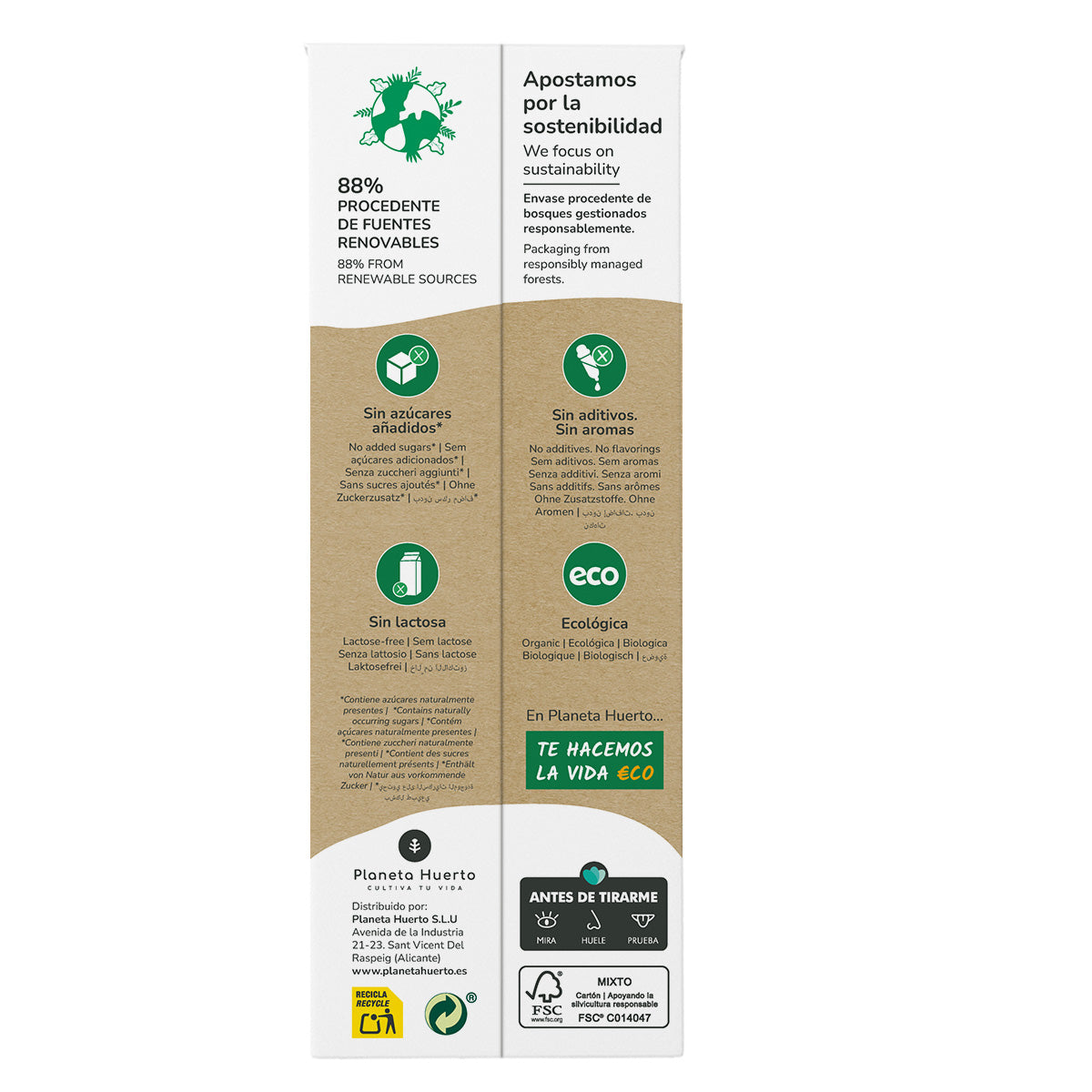 Haferdrink ECO Planet Garden Haferdrink 1L