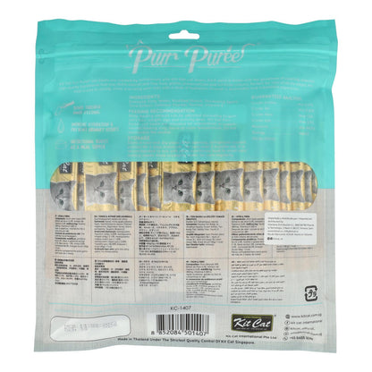 Kit Cat PurrPuree ValuePack - Tonno e Fibra Hairball Control Kit Cat 40x15 g Snack cremoso per gatti