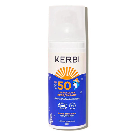 Crème solaire bébé/enfant SPF50 Kerbi 50 g