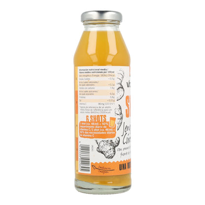 SHOT di zenzero e curcuma (arancia, acerola, limone)  Voelkel 280 ml