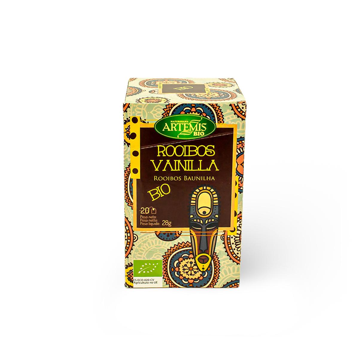 Rooibos-Tee Vanille zum Aufgießen Artemis Bio 20 Beutel