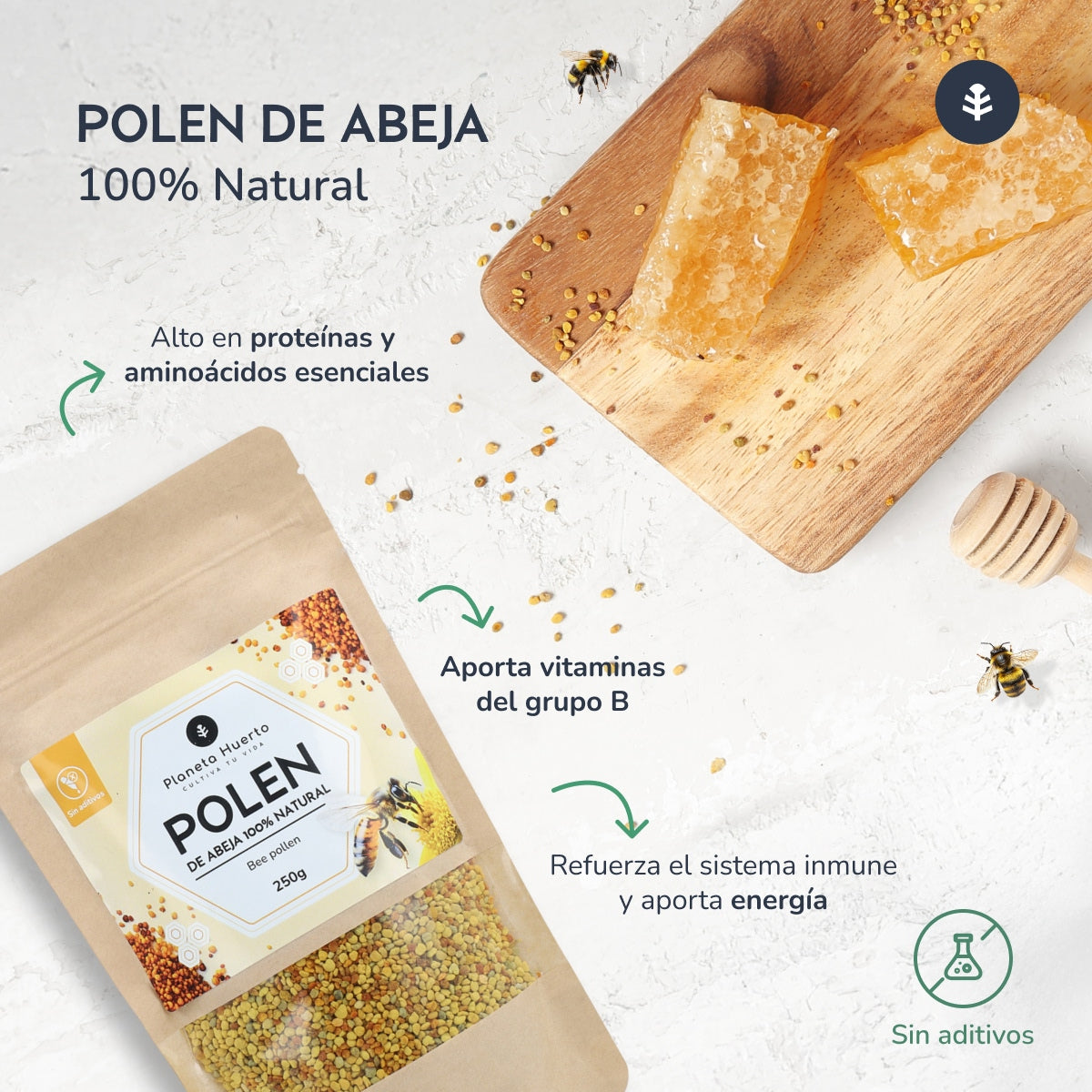 Bienenpollen Planeta Huerto 250 g