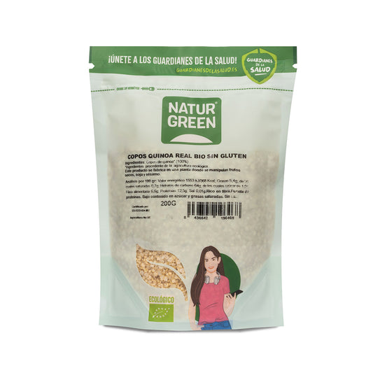 Bio-Quinoa-Flocken glutenfrei NaturGreen 200 g