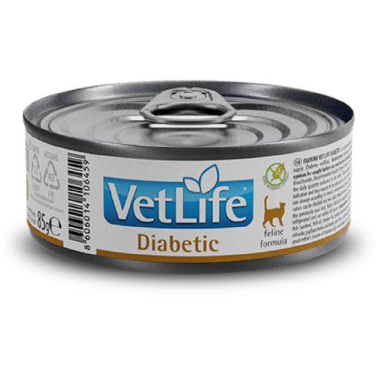 Vet Life Diabetic kattenvoeding Farmina 85 g