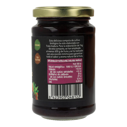 Compote de fruits rouges BIO Biocop 265 g