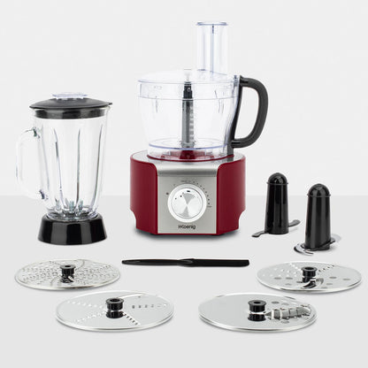 HKoenig MX18 Red Food Processor (Refurbished)