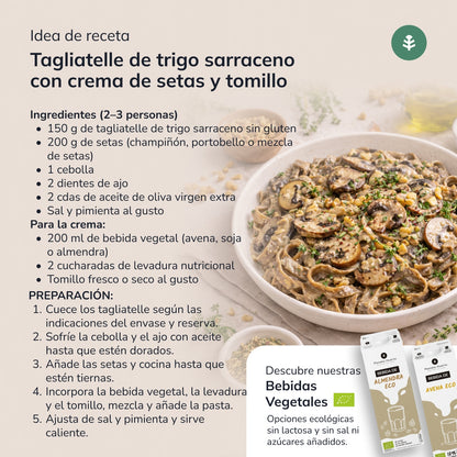 Tagliatelle di grano saraceno ECO senza glutine Planeta Huerto 350 g