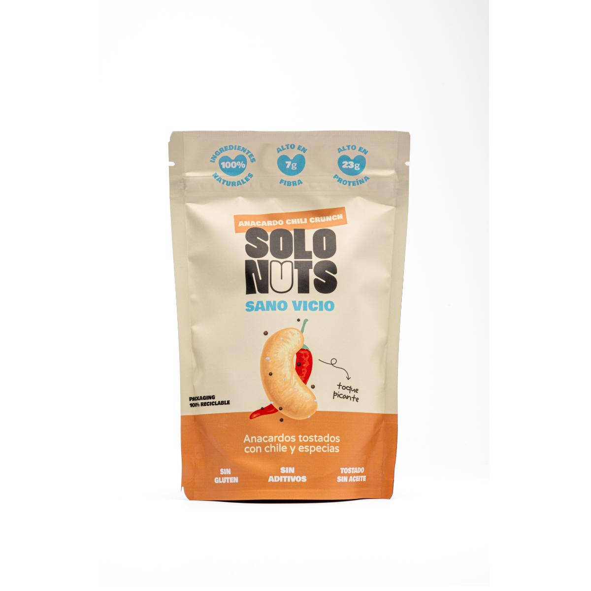 Anacardi tostati piccanti Solo Nuts 130 g