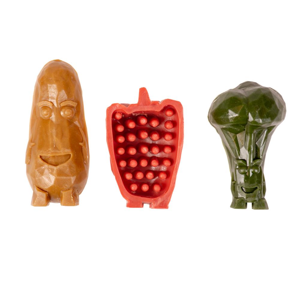 Garden Bites Veggie Friends Dog Snack L 3 pcs Duvo
