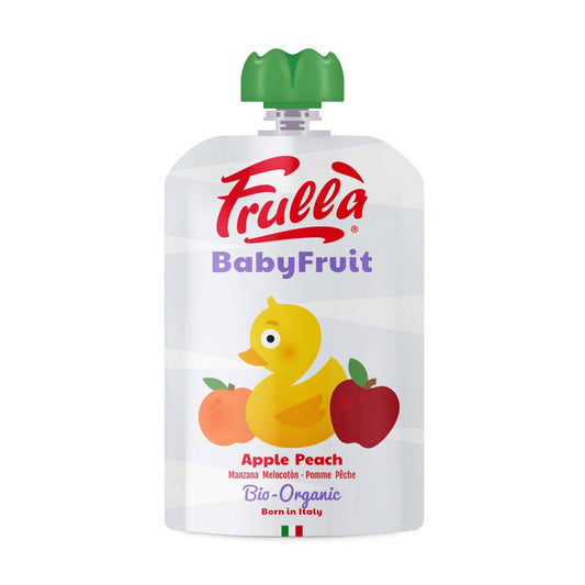 Baby Frullà äppel- och persikopuré 100 g