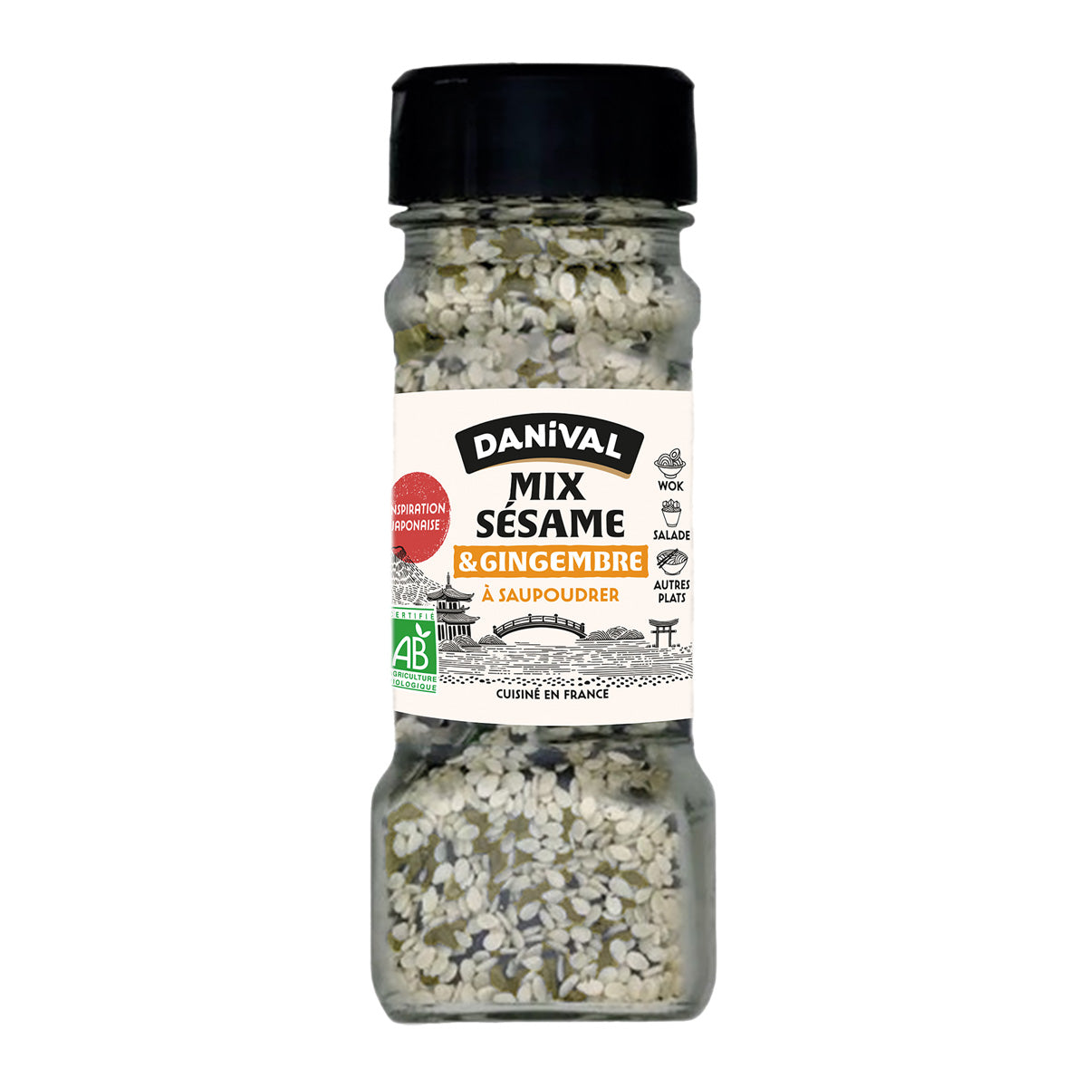 Danival Organic Sesame and Ginger Seasoning 45 g