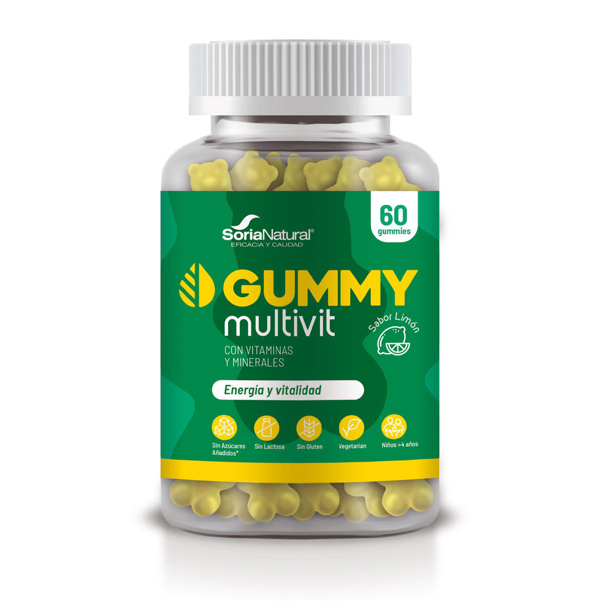 Multivitamin gummies, Soria Natural, 60 tablets