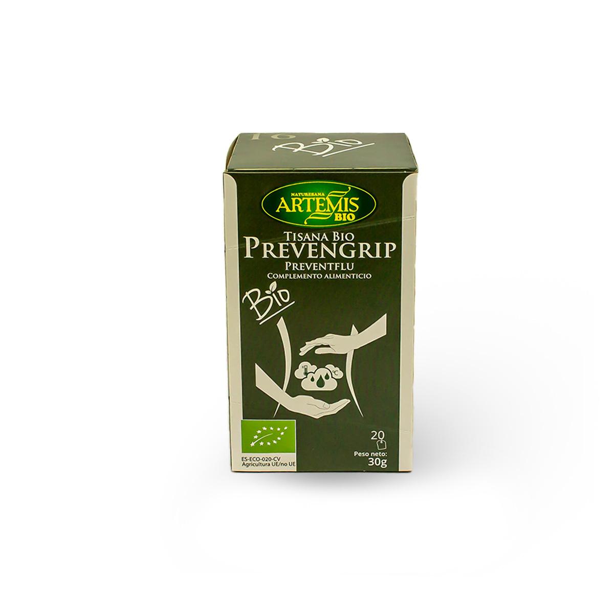 Prevengrip T Herbal Tea Artemis 20 filters.