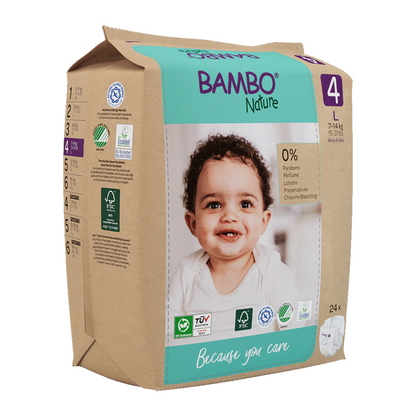 Pieluchy Bambo Nature T4 (7-14 kg) 24 szt.
