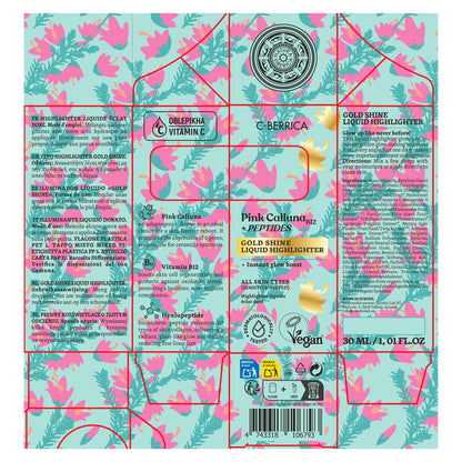 Flytande highlighter «Gold Shine» Natura Siberica 30 ml