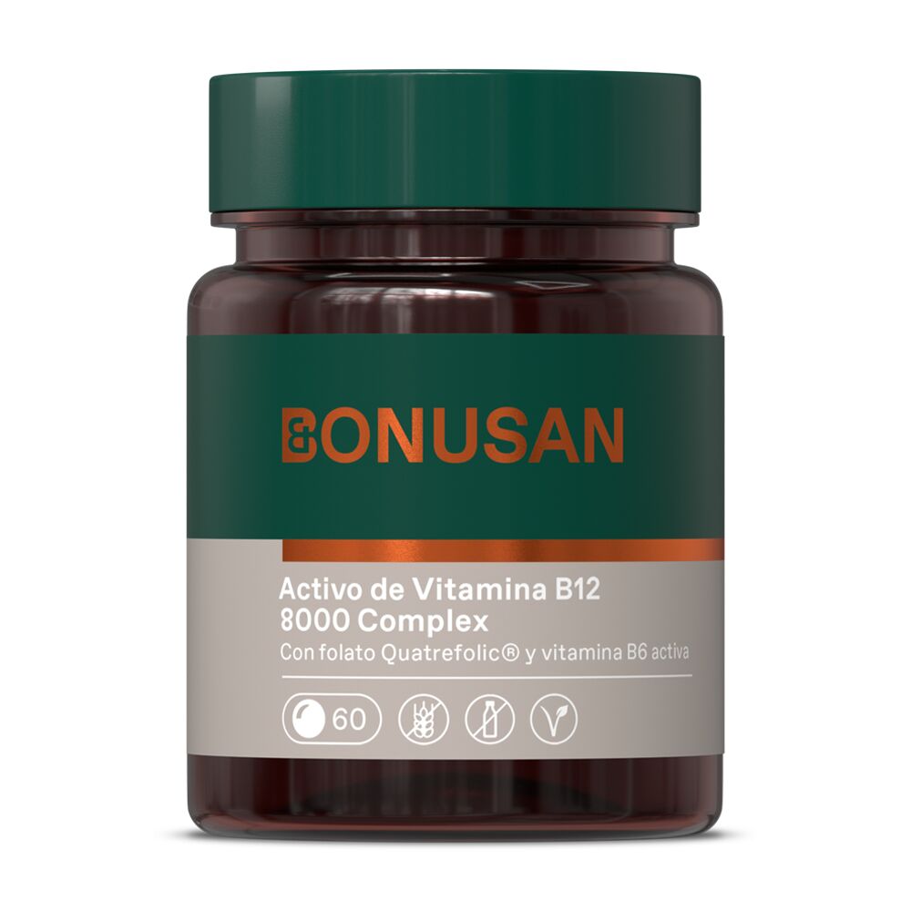 Aktywna witamina B12 8000 Complex Bonusan 60 tabletek