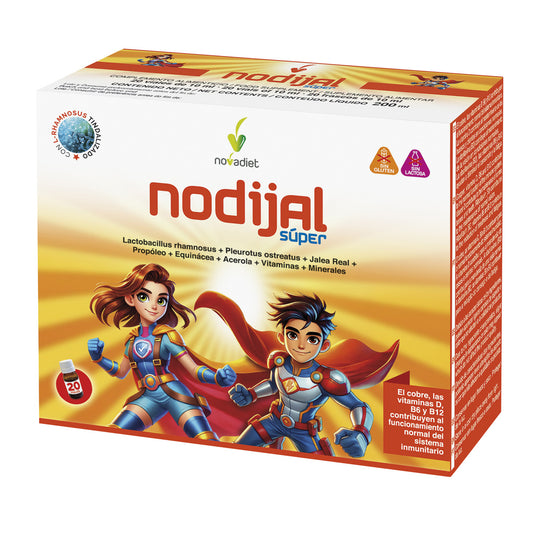 Novadiet NodiJal Super Children's Jelly, 20 vials