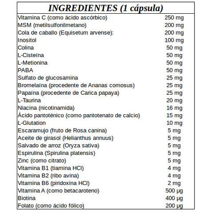Ultra Hair Plus con MSM Nature's Plus, 60 compresse