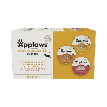 Applaws Cat Multipack Chicken Selection for Cats 8x60 g