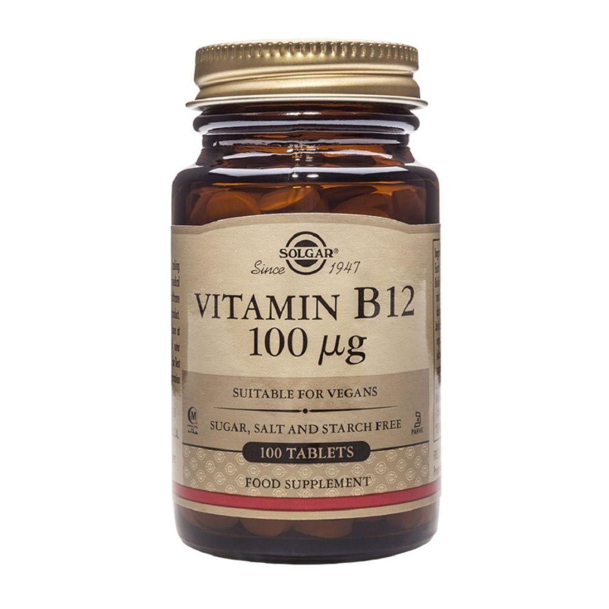 Vitamina B12 100 mcg Solgar 100 compresse