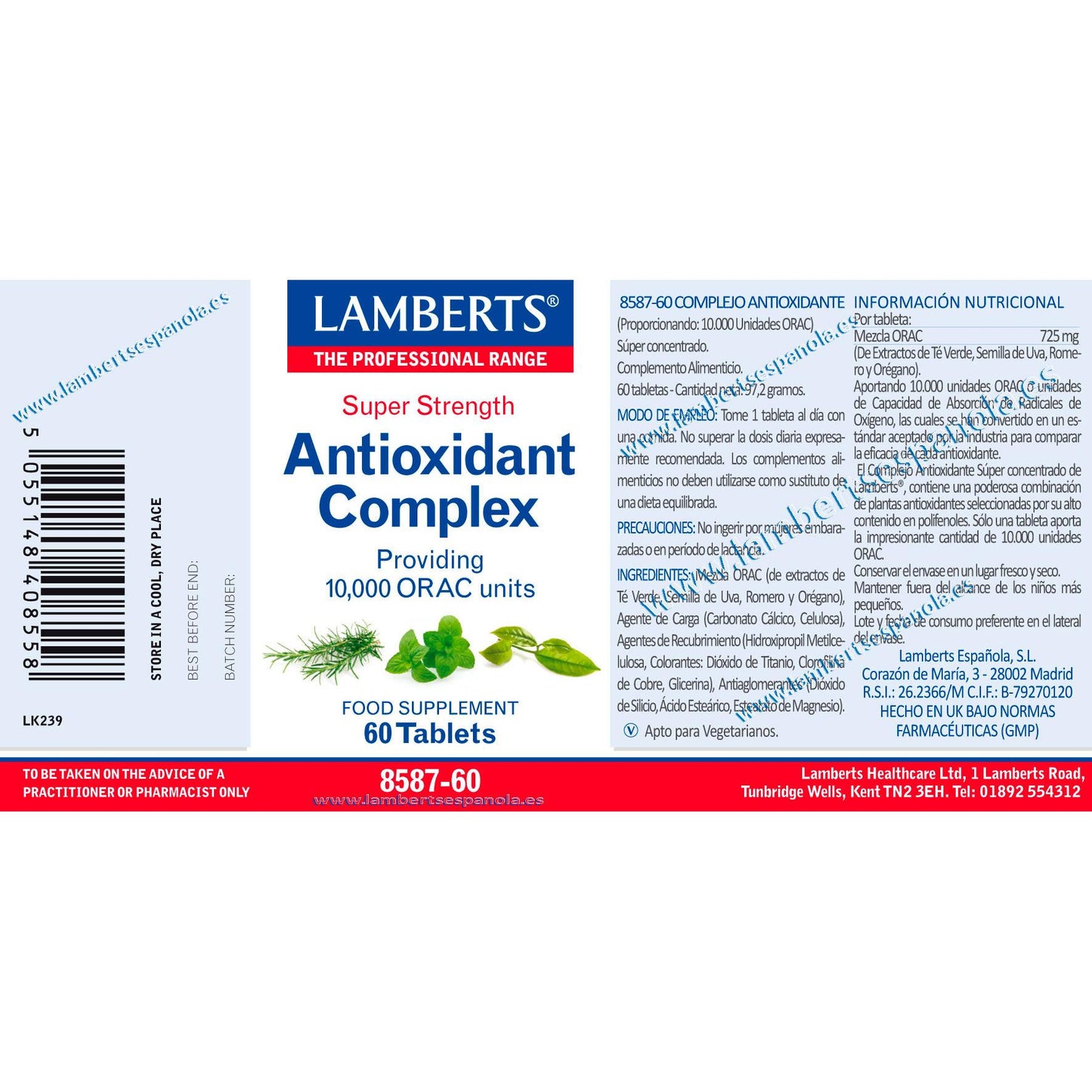 Lamberts Antioxidant Complex