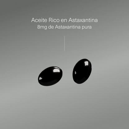 Reines natürliches Astaxanthin 8 mg, 160 mg Astaxanthin-reiches Öl Aldous Bio 120 Kapseln