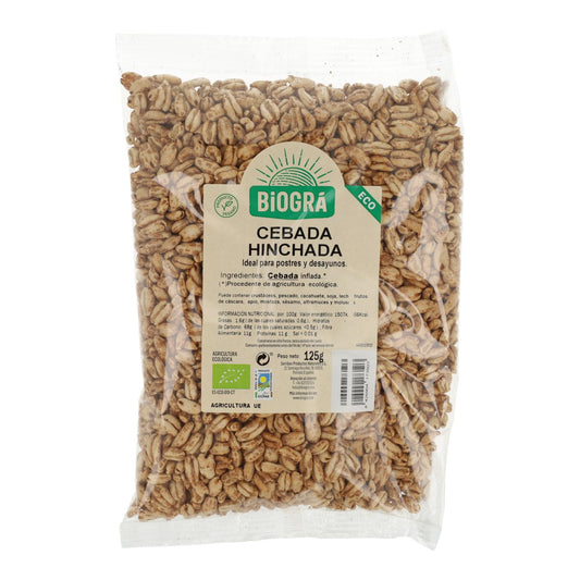 Biogrà Organic Puffed Barley Without Sugar, 125 g