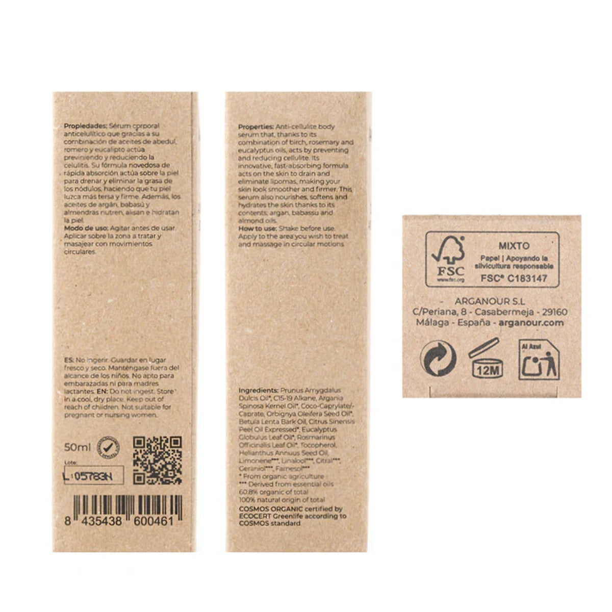 Olejek brzozowy antycellulitowy Arganour 50 ml