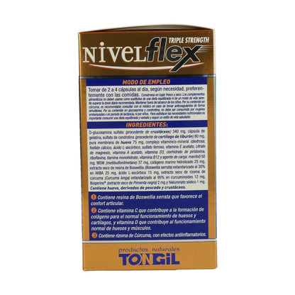 Pack of 2x Nivelflex Tongil 782 mg 100 capsules