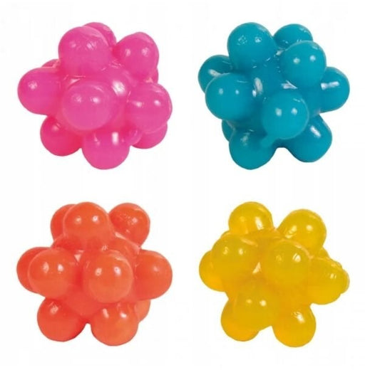 Trixie Set med 4 gummibollar ø3,5 cm