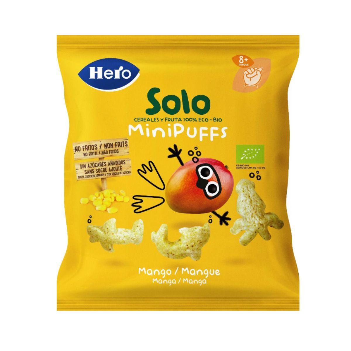 Pack of 7 Organic Mango Snacks 18 g-Hero Solo