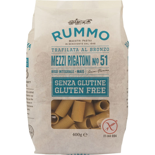 Glutenfreie Mezzi Rigatoni Nr. 51 Rummo 400 g