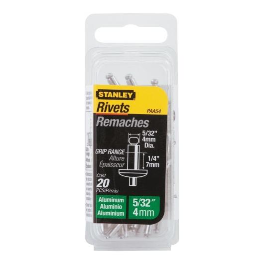 Rivetti in alluminio 4 x 6,5 mm (20 pz.)